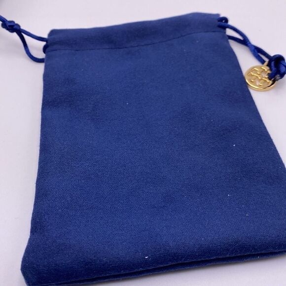 New Tory Burch Gold Mother Of Pearl Sqaure,Heart Necklace - Picture 10 of 10